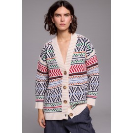 CHAQUETA DE CENEFAS MUJER TACHY ZUCCA