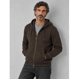 SUDADERA CON CAPUCHA MARRON HOMBRE LOSAN
