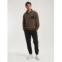 SUDADERA TAUPE HOMBRE LOSAN