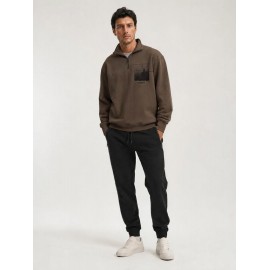 SUDADERA TAUPE HOMBRE LOSAN