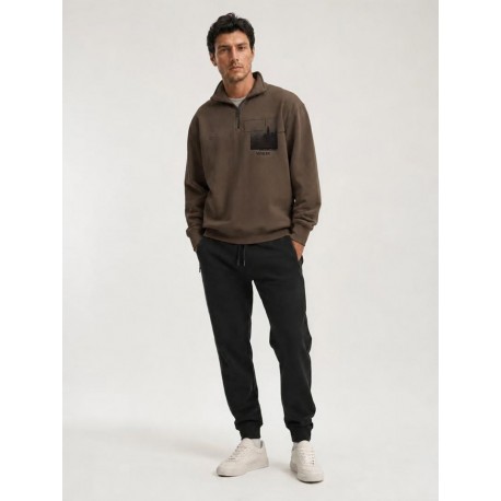 SUDADERA TAUPE HOMBRE LOSAN