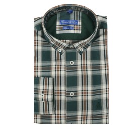 CAMISA CUADROS VERDE FORESTAL