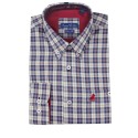 CAMISA CUADROS MARINO FORESTAL