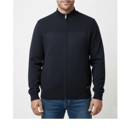 CHAQUETA CON CREMALLERA AZUL MARINO HOMBRE FORESTAL