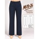 El pantalón acampanado de pana marron mujer sissusmoda