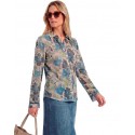 CAMISA PUNTO ESTAMPADA MUJER LILI DUDU