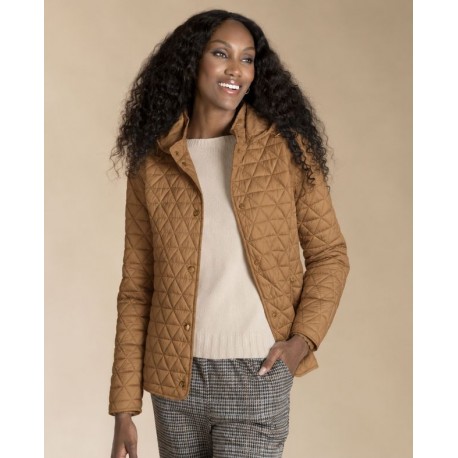 CAZADORA CORTA CAMEL MUJER ESTEFANIA RODRIGUEZ