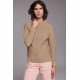 JERSEY CAMEL TRENZADO MUJER TACHY ZUCCA