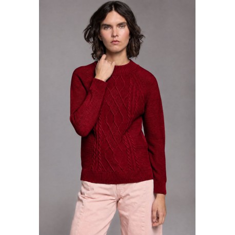 JERSEY RUBI TRENZADO MUJER TACHY ZUCCA