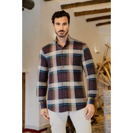 CAMISA CUADROS VILLELA CARLOS CORDOBA HOMBRE