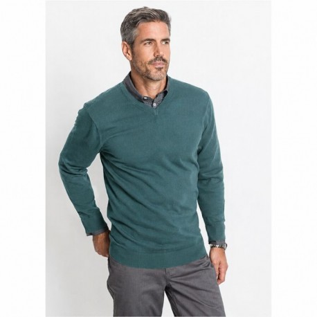 JERSEY BASICO PICO VERDE HAYA MOLGOY HOMBRE