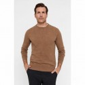 JERSEY BÁSICO MOLGOY CUELLO REDONDO CAMEL