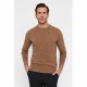 JERSEY BÁSICO MOLGOY CUELLO REDONDO CAMEL
