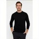 JERSEY BASICO REDONDO, NEGRO