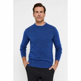 JERSEY BÁSICO MOLGOY CUELLO REDONDO  AZUL DUCADOS