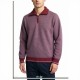 JERSEY CON CREMALLERA JACQUARD GRANATE HOMBRE G-54