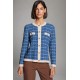 CHAQUETA CHANNEL CUADROS TACHI ZUCCA +COLORES
