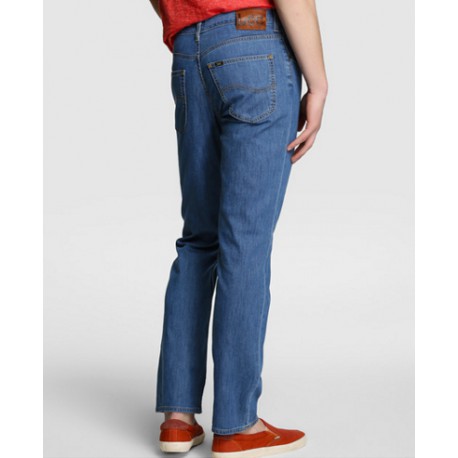 LEE BROOKLYN STRAIGHT STONEWASH