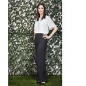 PANTALON PALAZO PLISADO NEGRO
