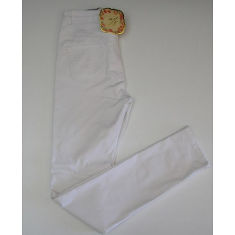 PANTALON PITILLO MUJER BLANCO