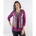 BLUSON FANTASIA EN MORADO MUJER