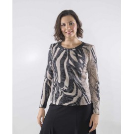 CAMISETA CON ESTAMPADO FANTASIA MUJER