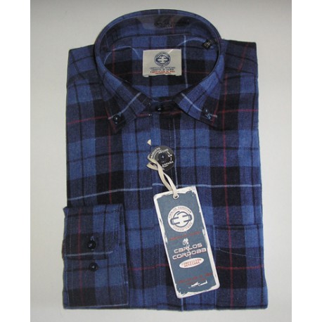CAMISA CUADROS FRANELA HOMBRE CARLOS CORDOBA