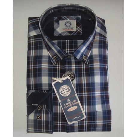 CAMISA CUADROS VILLELA CARLOS CORDOBA HOMBRE