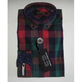 CAMISA CUADROS VILLELA CARLOS CORDOBA HOMBRE