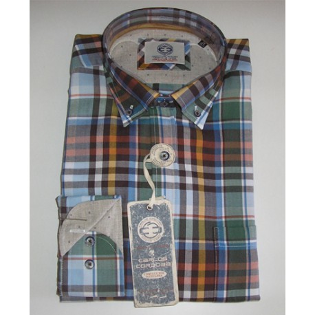 CAMISA CUADROS VILLELA CARLOS CORDOBA HOMBRE