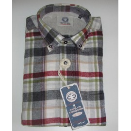 CAMISA CUADROS FRANELA CARLOS CORDOBA HOMBRE