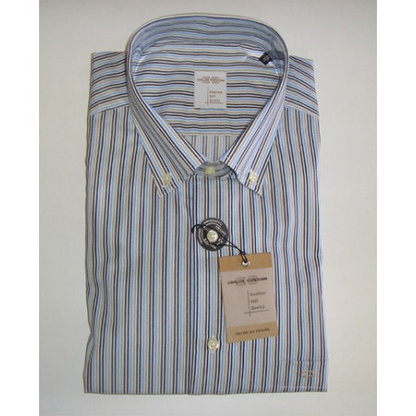 CAMISA RAYAS TERGAL CARLOS CORDOBA HOMBRE