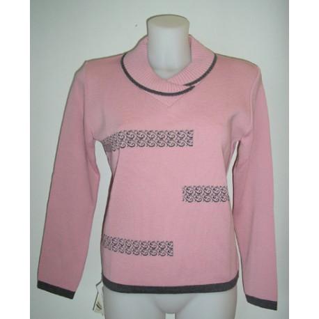 JERSEY SEÑORA CUELLO SMOKING +COLORES