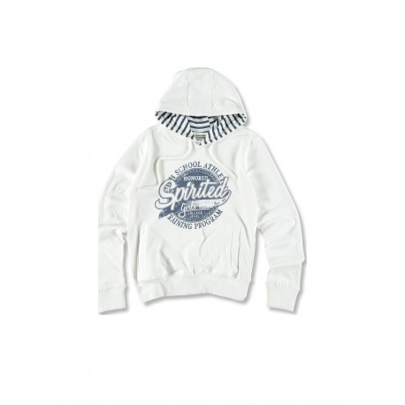SUDADERA FELPA CON CAPUCHA MUJER