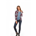 Jegging en denim slim fit para mujer
