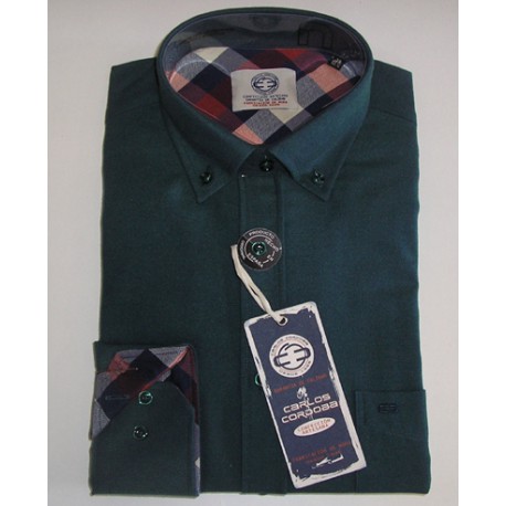 CAMISA VERDE VILLELA CARLOS CORDOBA HOMBRE