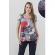 BLUSON ESTAMPADO DE MUJER