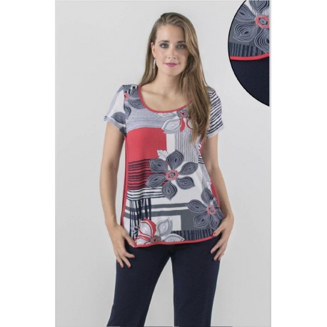BLUSON ESTAMPADO DE MUJER