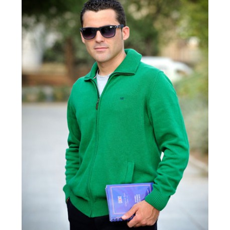 CHAQUETA VERDE DE HOMBRE