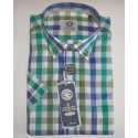 CAMISA CUADROS VERDES CARLOS CORDOBA HOMBRE