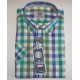 CAMISA CUADROS VERDES CARLOS CORDOBA HOMBRE