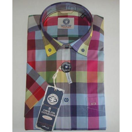 CAMISA CUADROS DE CARLOS CORDOBA HOMBRE