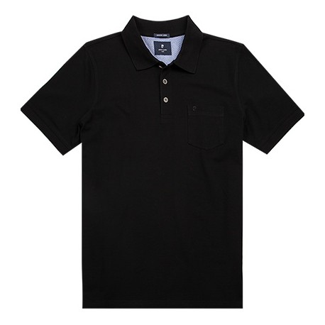 POLO PIERRE CARDIN NEGRO HOMBRE