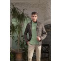 CAZADORA VERDE KAKI DE HOMBRE