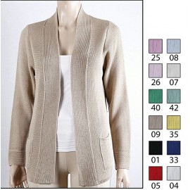 CHAQUETA DE PUNTO DE MUJER TACHI ZUCCA +COLORES