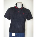 POLO DE LUNARES AZUL MARINO HOMBRE RIDEBIKE