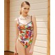 BAÑADOR MUJER ESTAMPADO DOCOR TIRANTES AJUSTABLES