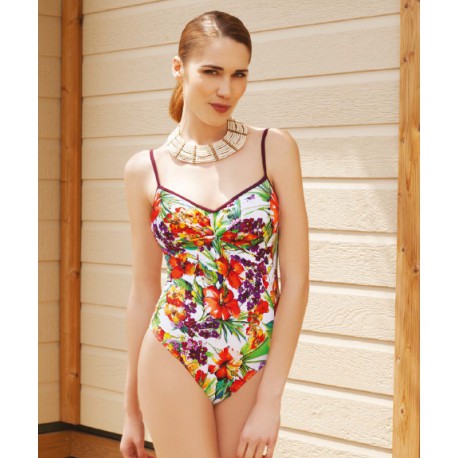 BAÑADOR MUJER ESTAMPADO DOCOR TIRANTES AJUSTABLES