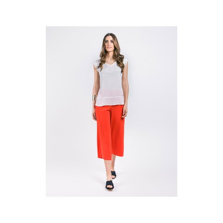 Pantalón crop MUJER MARIÑA RIVEIRO