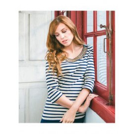 JERSEY MARINERO DE RAYAS MARIÑA RIVEIRO MUJER